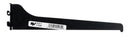 Knape & Vogt Black Steel Regular Duty Bracket 16 Ga. 10 in. L 160 lb, Pack of 10