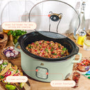 Programmable Slow Cooker - 6 Qt - Sage Green