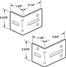 Prime-Line 2-3/16 in. W X 2-1/4 & 2-3/4 in. L Steel Bracket