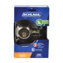 Schlage Antique Brass Zinc Double Cylinder Deadbolt
