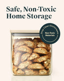 2.5 Qt. Medium Glass Airtight Container - Navy