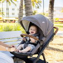 Hazel Height Adjustable Stroller - Blush