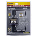 Brinks Commercial Matte Black Entry Lever 2 in.