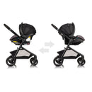 Modular Travel System with LiteMax Infant Car Seat - Casual Gray
