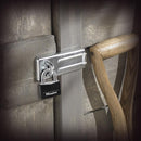 Master Lock 1-5/16 in. H X 1/2 in. W X 1-9/16 in. L Vinyl Covered Double Locking Covered Padlock