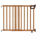 The Stairway 48W Series Pet and Baby Gate, Openings 30"-48" Wide, 32"Tall - Brown