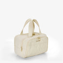Bagsmart Zora Spacesaver 4-in-1 Multifunctional Toiletry Bag - White