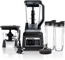 Kitchen Blender System & 8 Cup Food Processor - Black