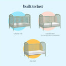 Beau Convertible 3-In-1 Crib - Light Sage