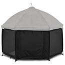 Pop-Up Playpen & Playhouse Tent - Black