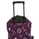 Rolling Backpack - Purple/White