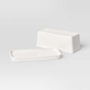Stoneware Butter Dish White - Threshold™