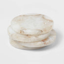 Stone Salt Agate Coasters - Set of 4