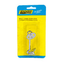 Seachoice Chrome-Plated Brass 3 in. L X 7.25 in. W Cabin Door Hook 1 pk
