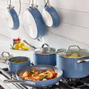 12-Piece Nonstick Ceramic-Coated Cookware Set