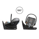 Aton G Swivel SensorSafe Infant Car Seat - Lava Grey