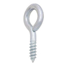 Hampton 9/32 in. D X 2-13/16 in. L Zinc-Plated Steel Screw Eye 120 lb. cap. 50 pk, Pack of 50