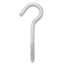 Hampton Small Zinc-Plated Silver Steel 2-1/2 in. L Ceiling Hook 45 lb 1 pk, Pack of 50