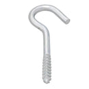 Hampton Small Zinc-Plated Silver Steel 2-1/2 in. L Ceiling Hook 45 lb 1 pk, Pack of 50