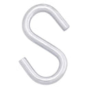 Hampton Medium Zinc-Plated Silver Steel 3.25 in. L S-Hook 240 lb 1 pk, Pack of 20