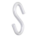 Hampton Medium Zinc-Plated Silver Steel 3.25 in. L S-Hook 240 lb 1 pk, Pack of 20