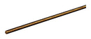 SteelWorks 3/16 in. D X 12 in. L Threaded Brass Rod 1 pk, Pack of 10