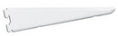 Knape & Vogt White Steel Bracket 16 Ga. 10-1/2 in. L 225 lb, Pack of 10