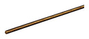 SteelWorks 1/4 in. D X 12 in. L Threaded Brass Rod 1 pk, Pack of 5