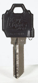 Giant Concepts LLC Keylights Black Head House Key Blank w/Flashlight Single For Schlage/Baldwin Lock, Pack of 10