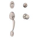 Schlage Plymouth, Georgian Satin Nickel Handleset