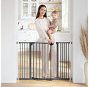 Adjustable Baby Safety Gate - Black