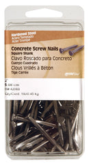 HILLMAN 1 in. Concrete Steel Nail Flat Head 1 lb, Pack of 3