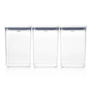 OXO Pop 6pc Bulk Airtight Food Storage Container Set: BPA-Free, Dishwasher-Safe, 4.4 Qt Capacity, Silicone & ABS Lid