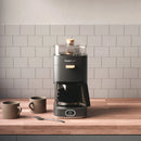 5-Cup Drip Coffee Maker - Warm Black