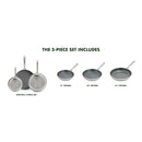 Spectra Diamond 3-piece Frypan Set