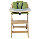 Beyond Junior Y High Chair - Natural/Olive