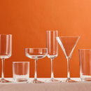 Paneled Tumbler Drinking Glasses - Set of 6