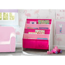 Delta Children Sling Book Rack Bookshelf for Kids' - White/Pink