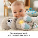 Soothe 'n Snuggle Otter Plush Baby Toy, Sound Machine with Breathing Motion