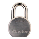Master Lock 2-3/16 in. H X 2-1/2 in. W Steel Dual Ball Bearing Locking Weather-Resistant Padlock