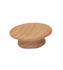 Waddell Traditional Round Furniture Knob 1-1/4 in. D .5 in. Unfinished 2 pk, Pack of 10