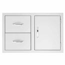 Summerset 2-Drawer & Access Door Combo