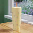 30oz Stainless Steel Double Wall Vacuum Tumbler - Yellow