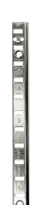 Knape & Vogt Steel Heavy Duty Shelf Pilaster 23 Ga. 36 in. L 250 lb, Pack of 20