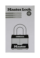 Master Lock 1-1/2 in. H X 2 in. W X 7/8 in. L Steel Double Locking Exterior Padlock, Pack of 6