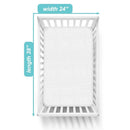 Delta Children Serta SleepTrue Mini Crib Mattress - Hypoallergenic & Waterproof