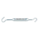 Hampton Zinc-Plated Aluminum/Steel Turnbuckle 120 lb, Pack of 10