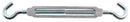 Hampton Zinc-Plated Aluminum/Steel Turnbuckle 350 lb 10-1/4 in. L, Pack of 5