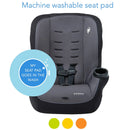 2-in-1 Convertible Car Seat - Black Arrows