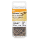 HILLMAN 1 in. Panel Coated Carbon Steel Nail Flat Head 77 pk, Pack of 6